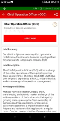 Jobs in Kenya android App screenshot 1