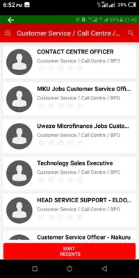 Jobs in Kenya android App screenshot 2